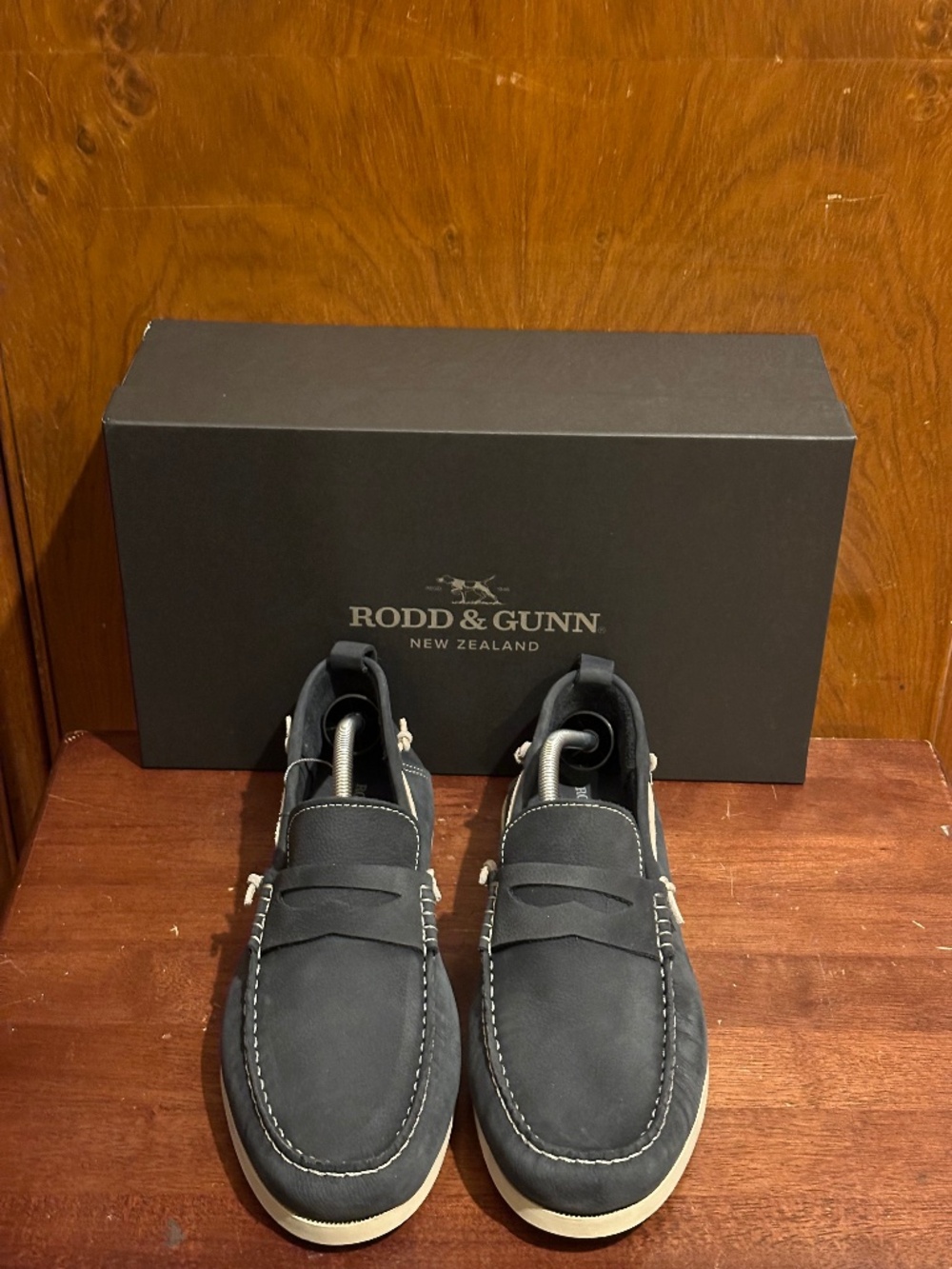 Rodd & Gunn Men's Navy Victoria Loafers
